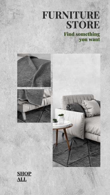 Furniture and Textile Store Promotion Ecommerce Story预览效果