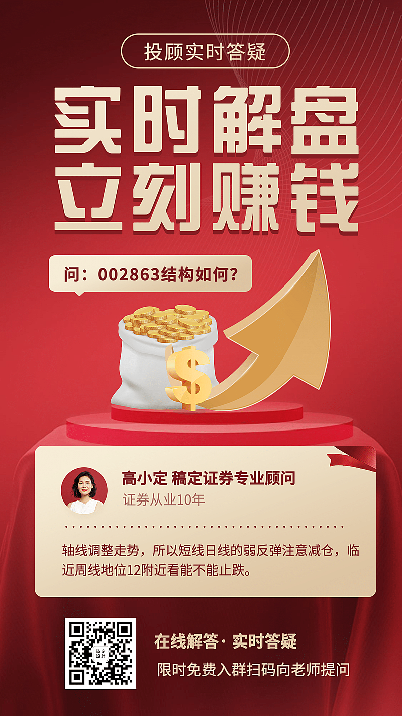 金融保险股票实时解盘线上答疑课程