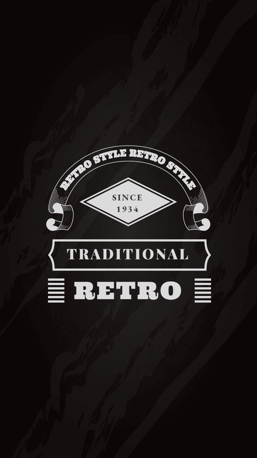 Black Background Simple Text Retro Fashion Style Instagram Highlight