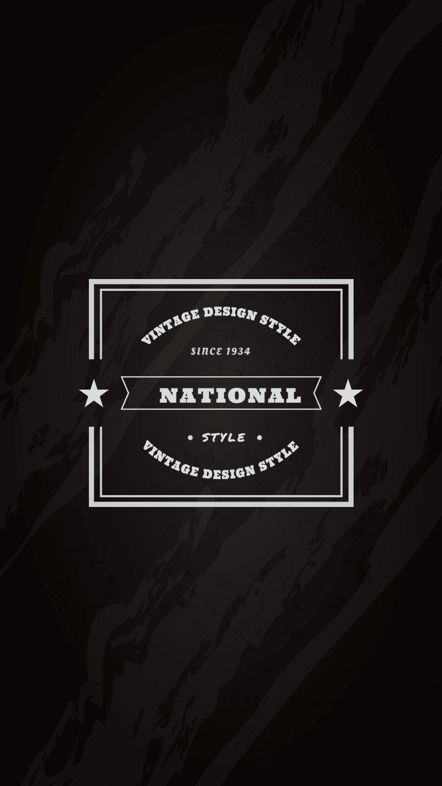 Black Background Rectangle Text Simple Retro Style Instagram Story