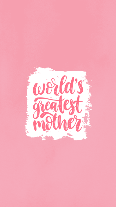 Simple Style Mother's Day Brush Element Greeting Instagram Highlight