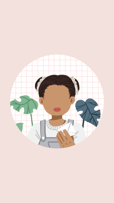 Mother's Day Meatball Head Woman Illustration Icon Instagram Highlight