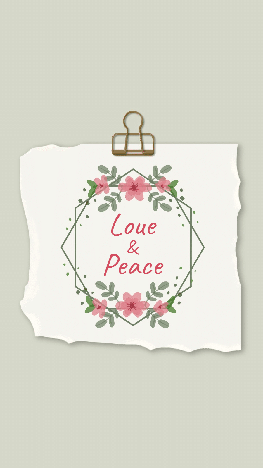 Fresh Hand Painted Flowers Frame Simple Text Instagram Highlight