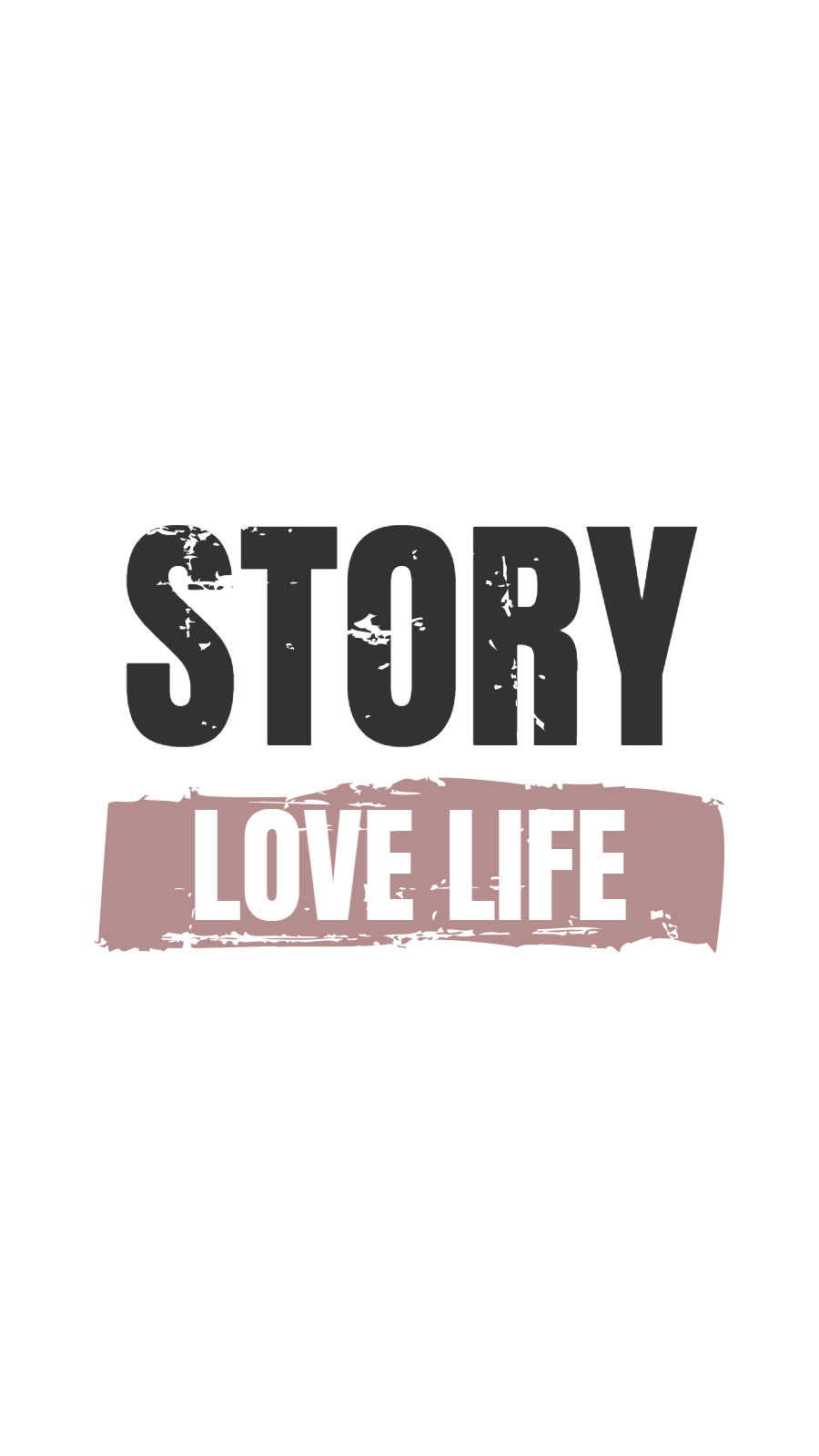 Simple White Background Life Text Instagram Highlight