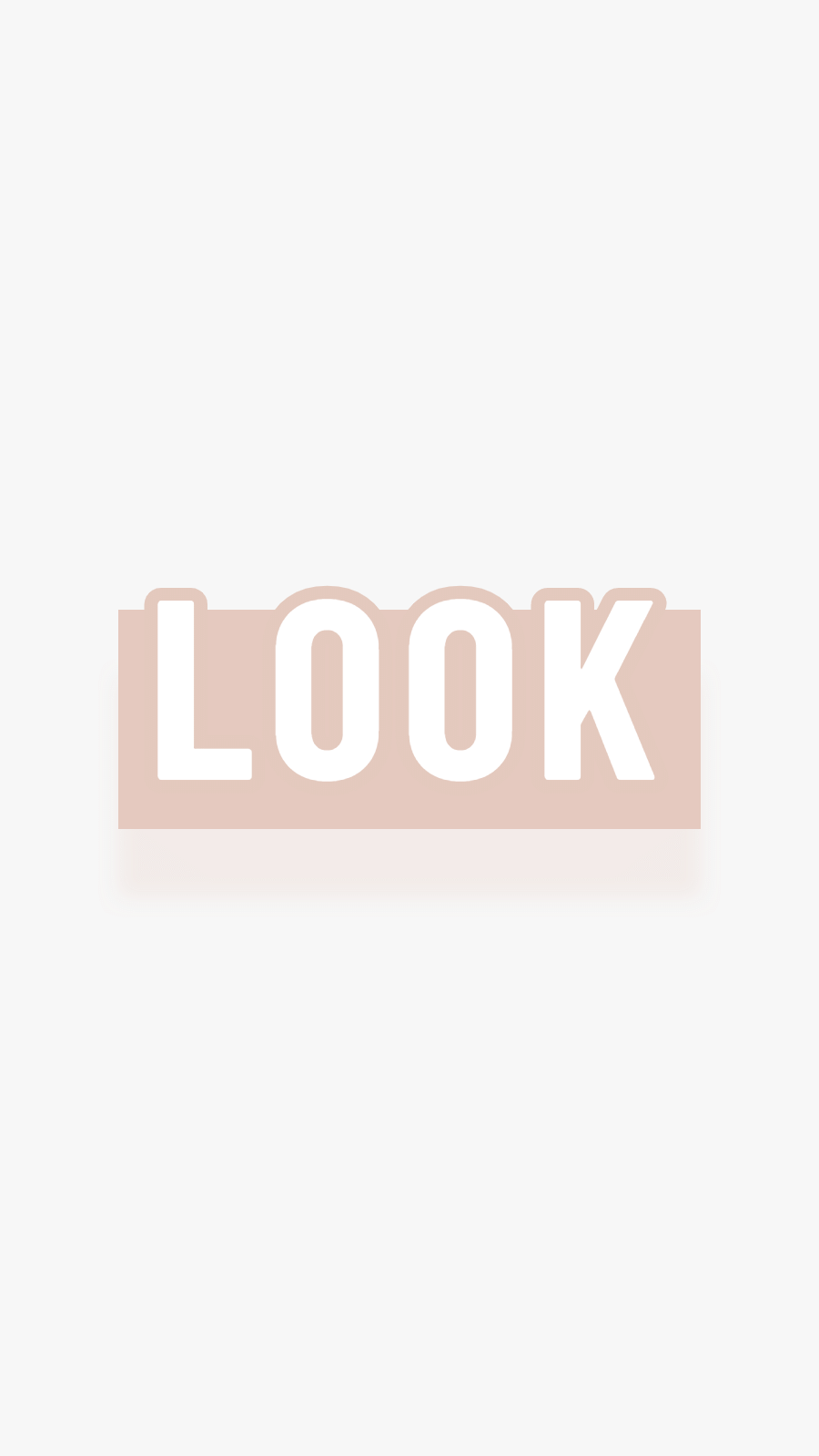 White Background Light Red Rectangele Simple Text Fashion Style Instagram Highlight