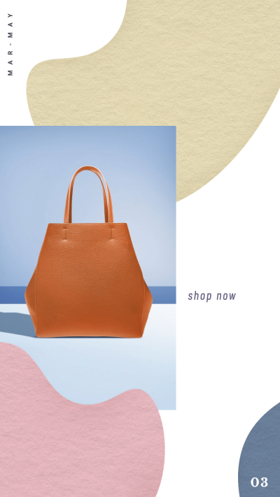 Simple Fashion Ladies Bag Display Instagram Story