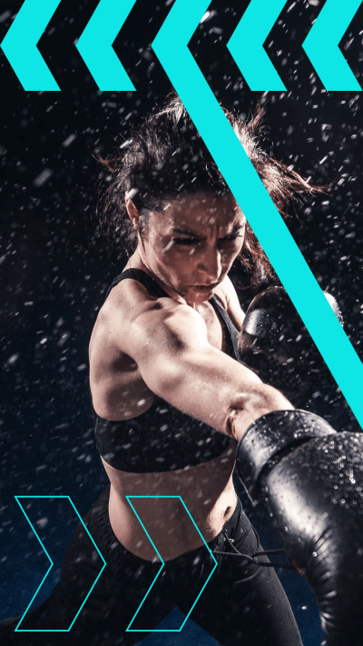Simple Boxing Element Sports Equipment General Sale Instagram Story