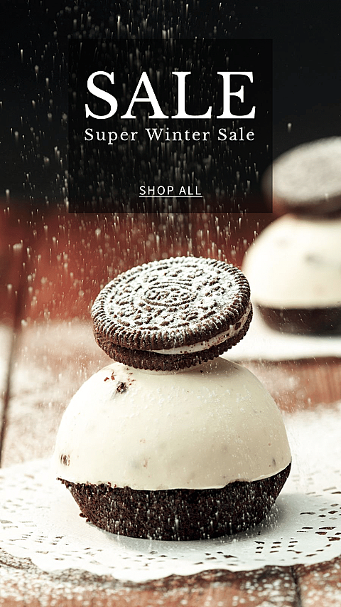 Real Scene Delicious Food Baked Desserts Promotion Simple Fashion Style Instagram Story