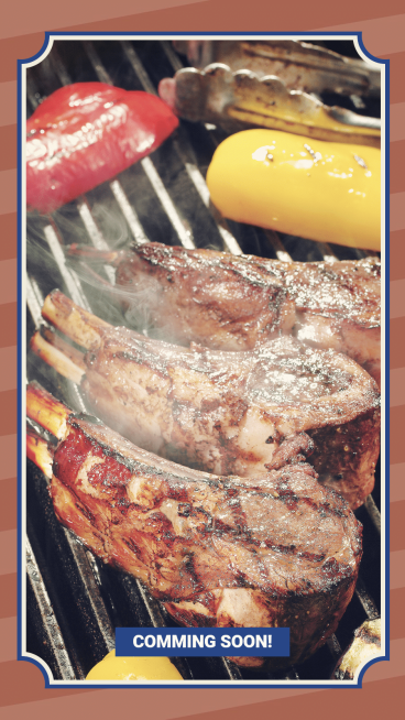 Delicious Food Western Cuisine Barbecue Promotion Retro Art Simple Fashion Style Poster Instagram Story预览效果