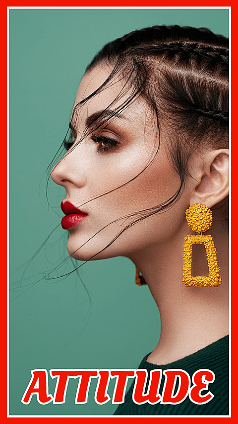 Personal Photo Clothing Match Jewelry Simple Fashion Style Instagram Story
