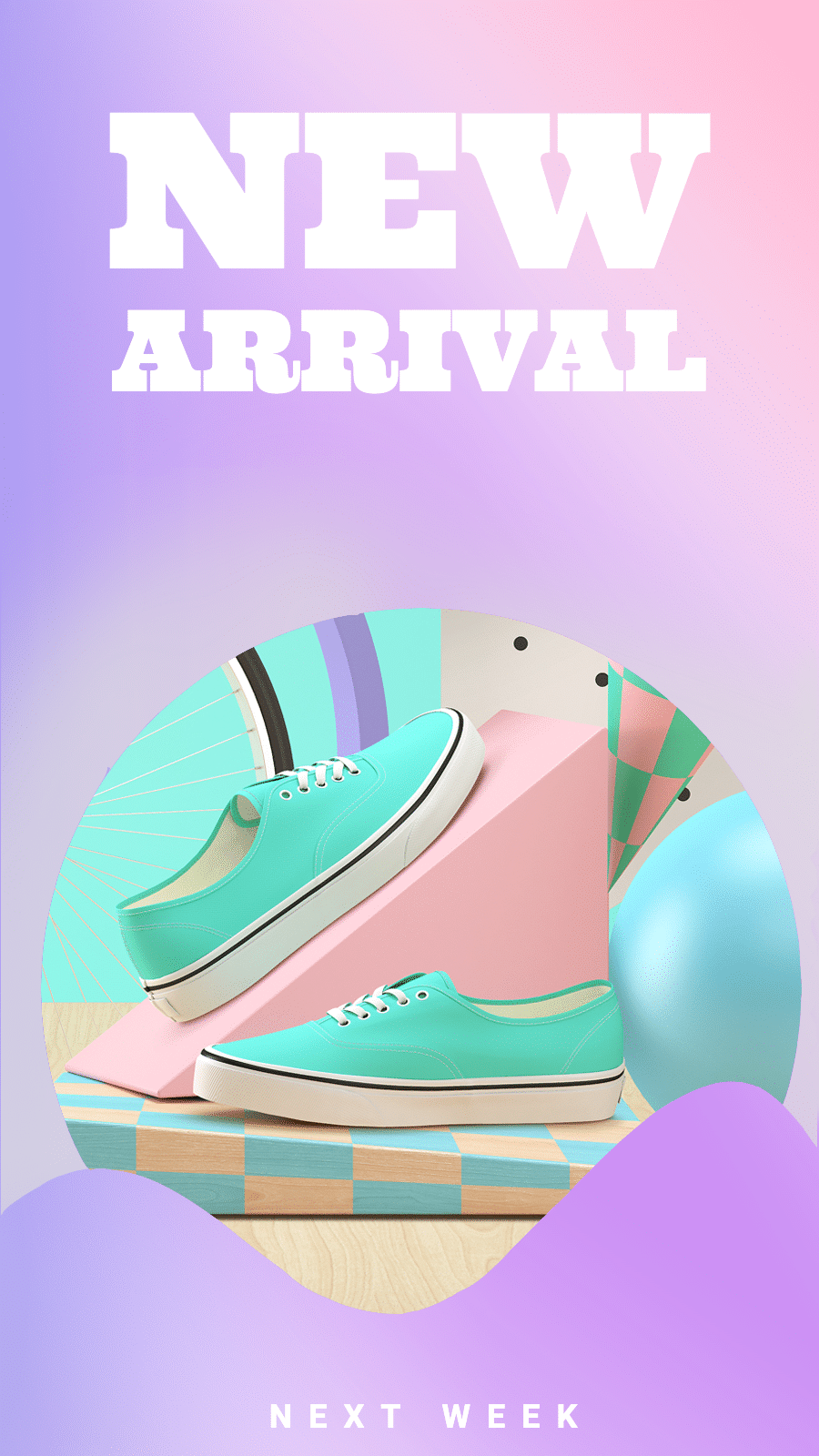Fashion Shoes New Arrival Sale Instagram Story预览效果
