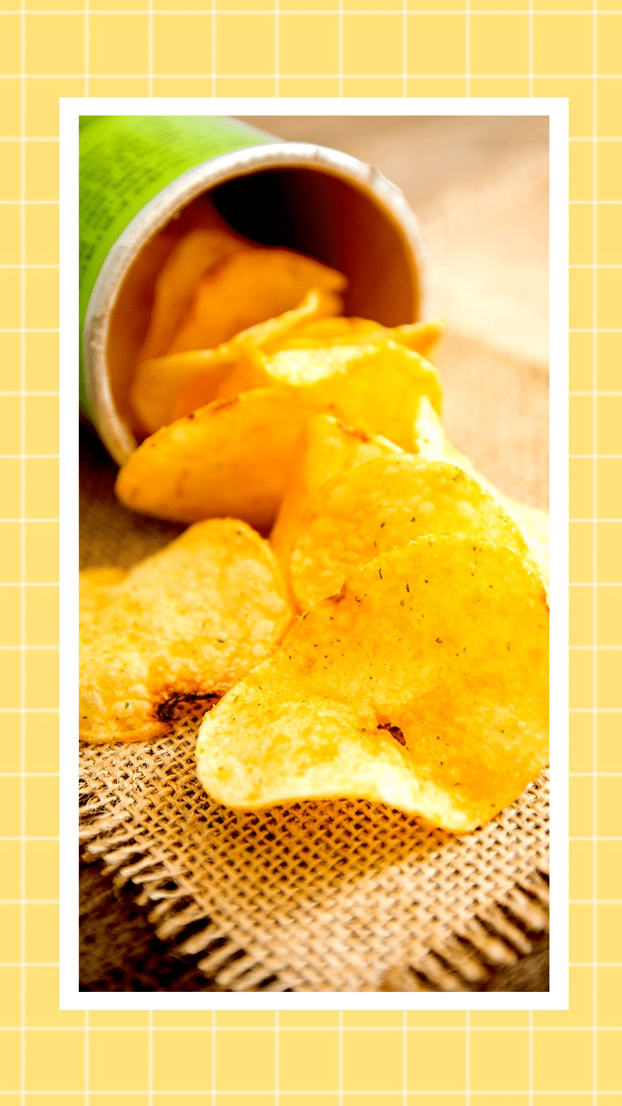 Potato Chips Photos Promotion Simple Fashion Style Instagram Story