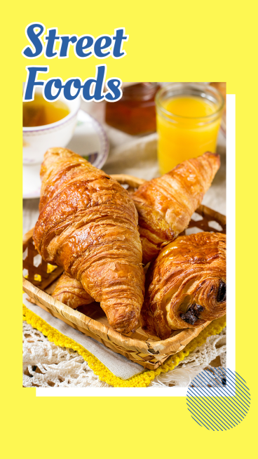Exotic Cuisine Delicious Food Breakfast Promotion Fashion Simple Style Poster Ecommerce Story预览效果