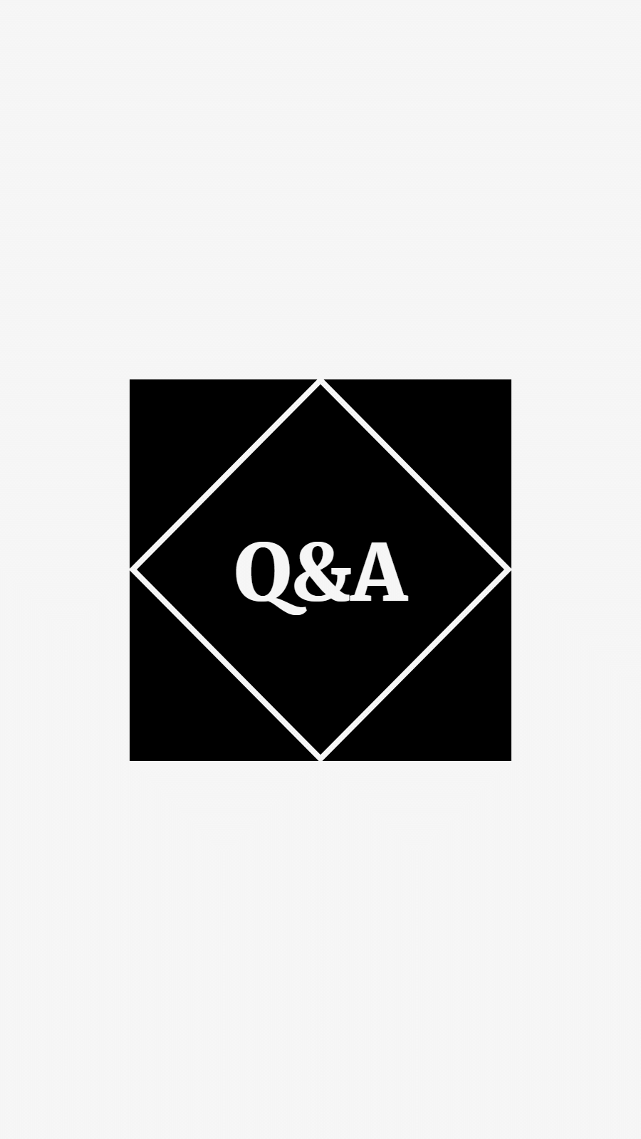 Retro Style Black Square Element Simple Text Instagram Highlight