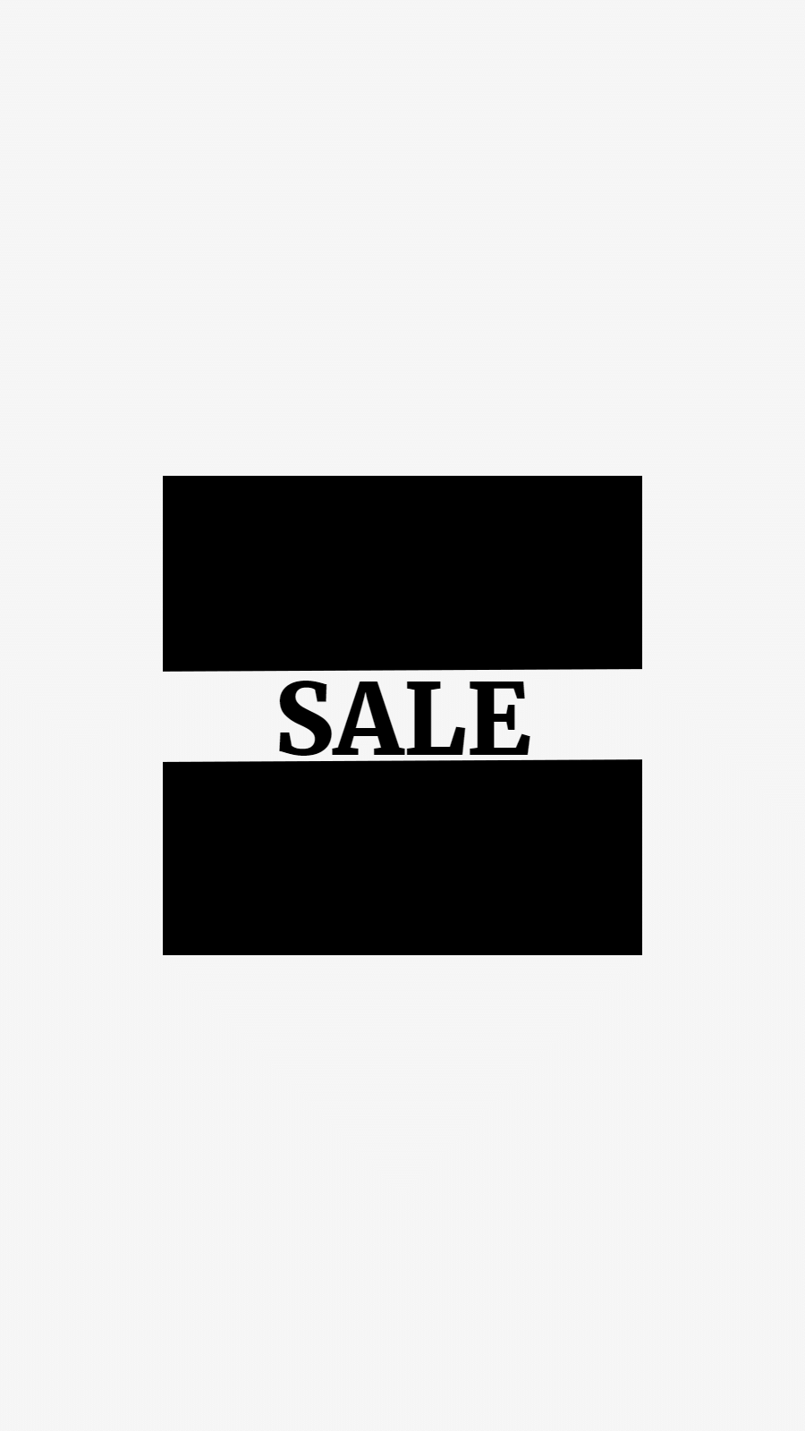Simple Style Rectangle Element Sale Instagram Highlight