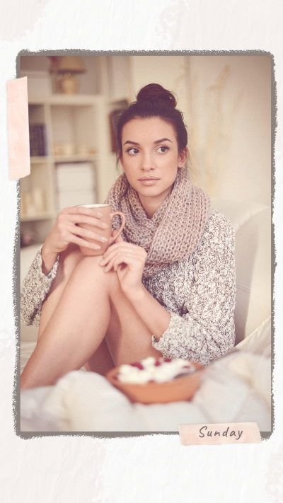 Simple Literary Sunday Woman Personal Show Instagram Story