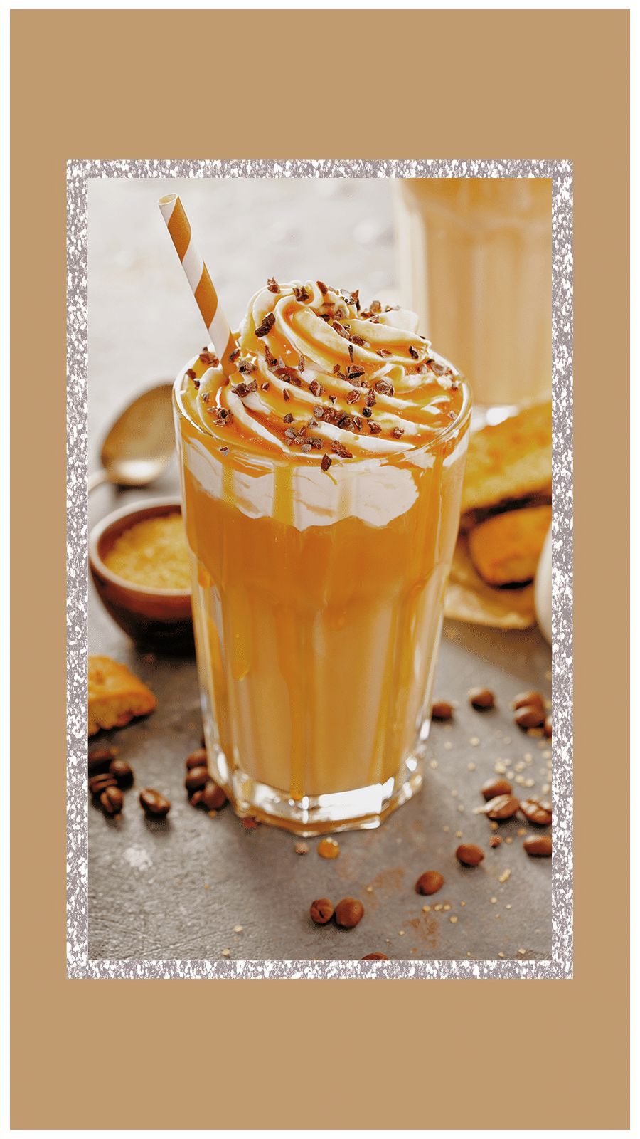 Pumpkin Spice Latte Coffee Drinks Promo Ecommerce Story预览效果