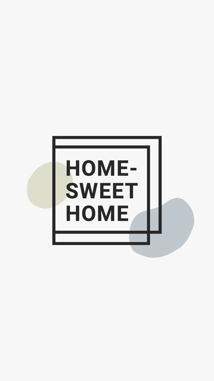 Simple Rectangle Frame Text Sweet Home Instagram Highlight