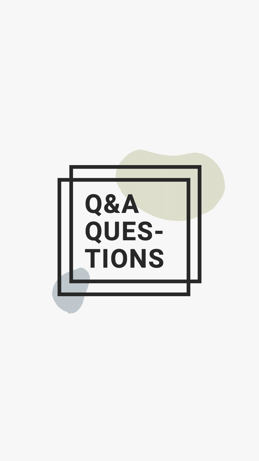 Simple Fashion Square Frame Text Questions Instagram Highlight