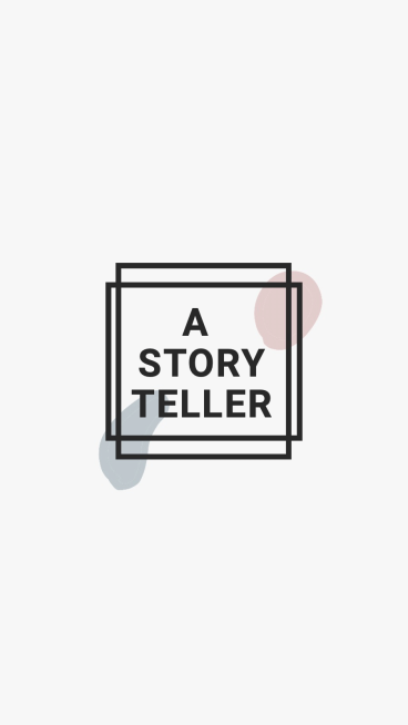 Simple Fashion Square Frame Text Story Teller Instagram Highlight预览效果