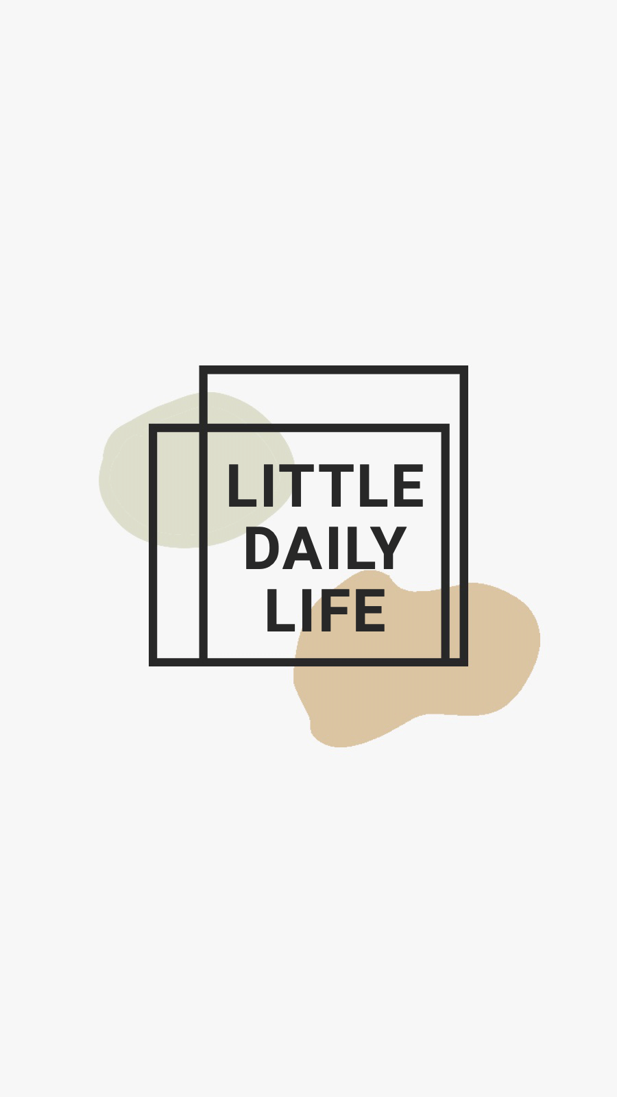 Minimalist Square Frame Text Daily Life Instagram Highlight