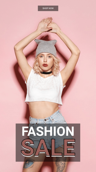 Fashion Women's Dress Sale Instagram Story