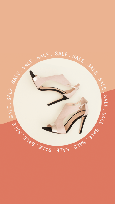 Simple Commercial Women's High Heels New Arrival Instagram Story预览效果
