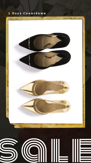 Luxury High Heels Sale Countdown Instagram Story预览效果