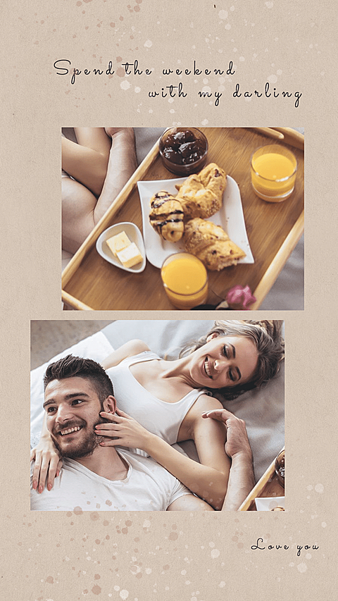 Literary Couple Delicacy Record Display Quotes Instagram Post