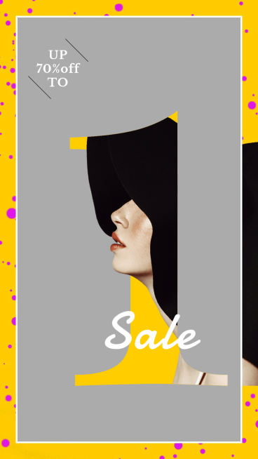 Creative Apparel Sale Coutdown Instagram Story预览效果