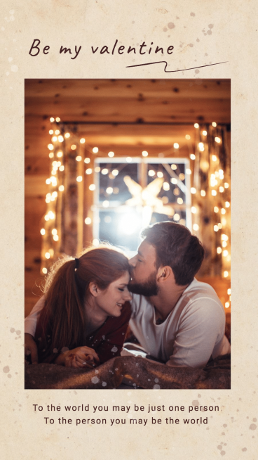 Couple Photo Wish Together Forever Simple Instagram Story预览效果