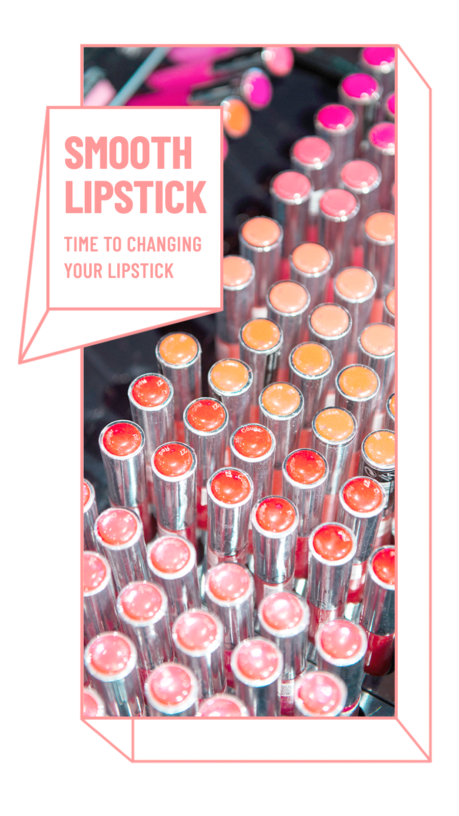 Simple Fashion Lipsticks Display Introduction Instagram Story