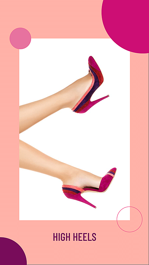 Simple Fashion High Heels Display Instagram Story