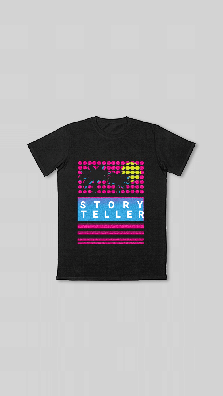 Commercial Black T-shirt Sale Instagram Highlight