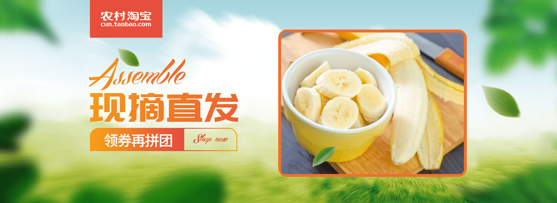 农村淘宝水果海报