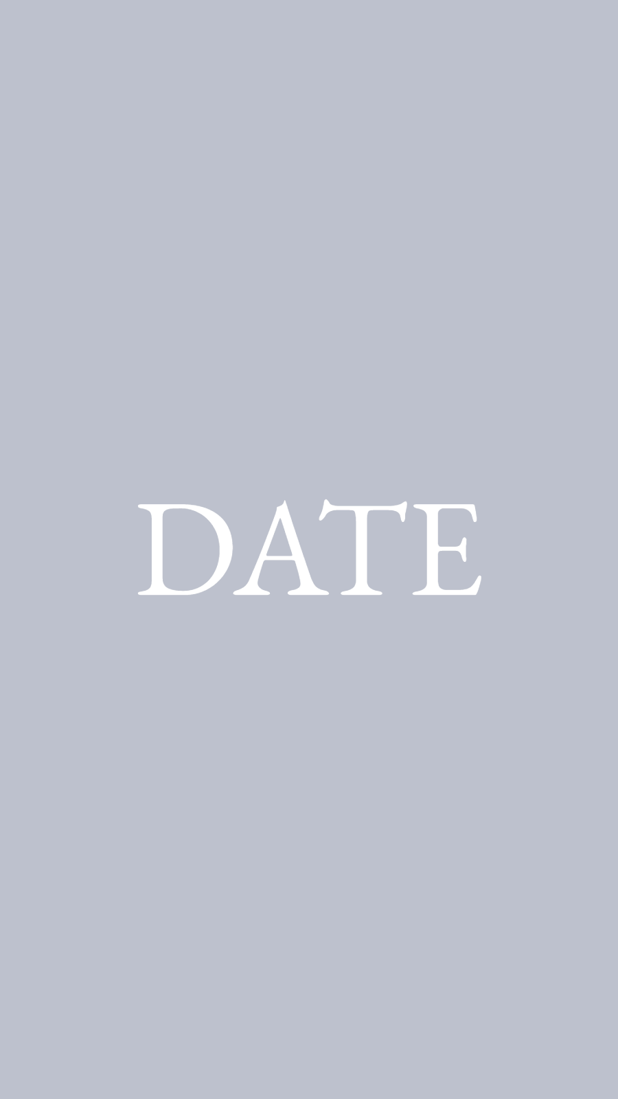 Dark Blue Background Text Fashion Simple Style Instagram Highlight