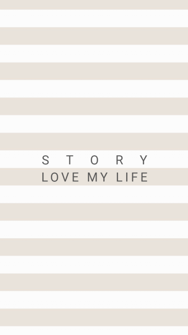 Minimalist Brown Stripe Background Simple Text Instagram Highlight预览效果