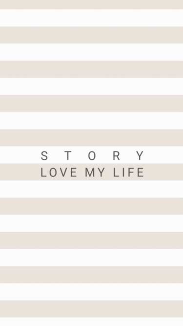 Minimalist Brown Stripe Background Simple Text Instagram Highlight