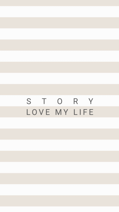 Minimalist Brown Stripe Background Simple Text Instagram Highlight