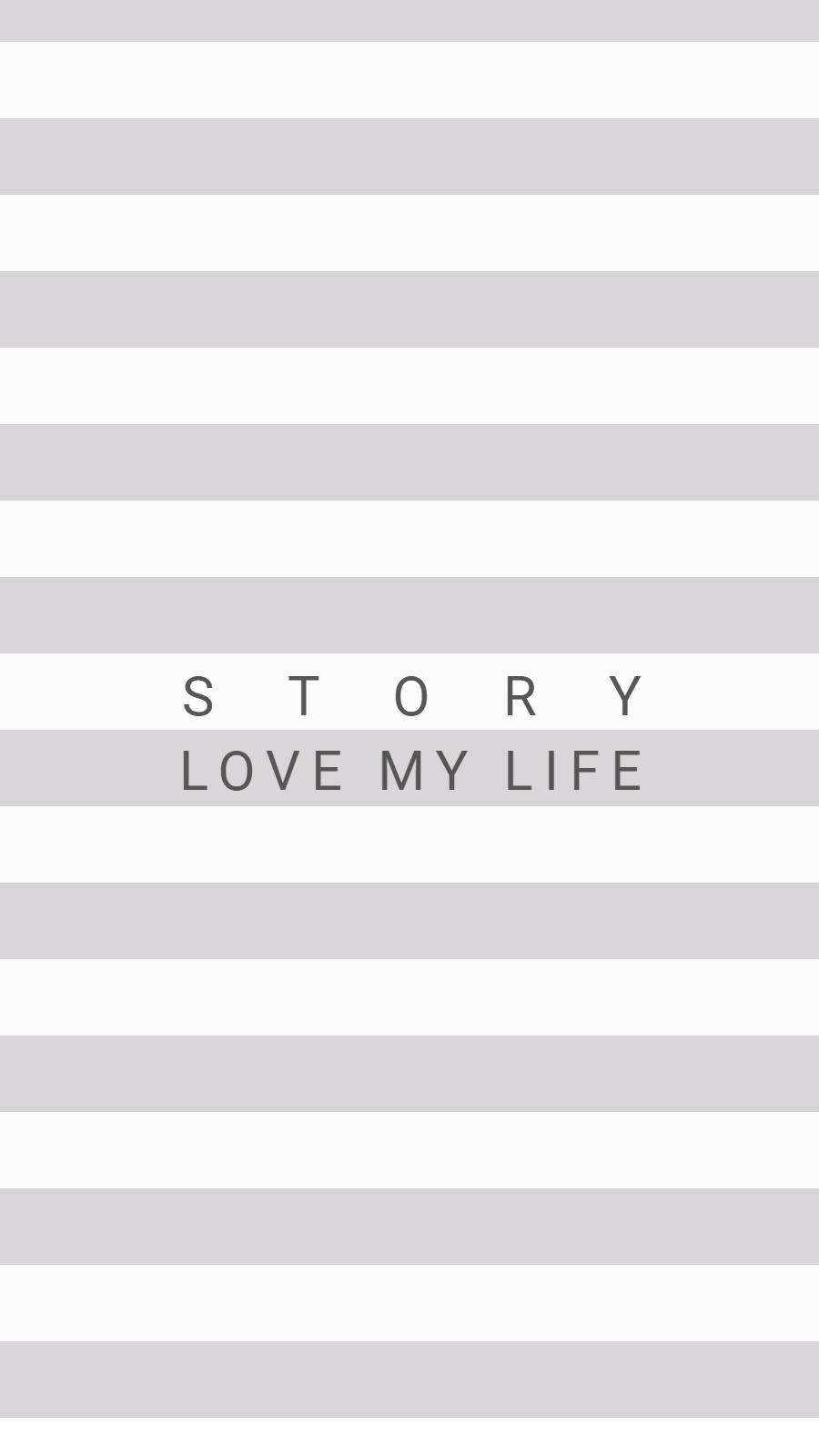 White Gray Stripe Background Simple Life Saring Text Instagram Highlight