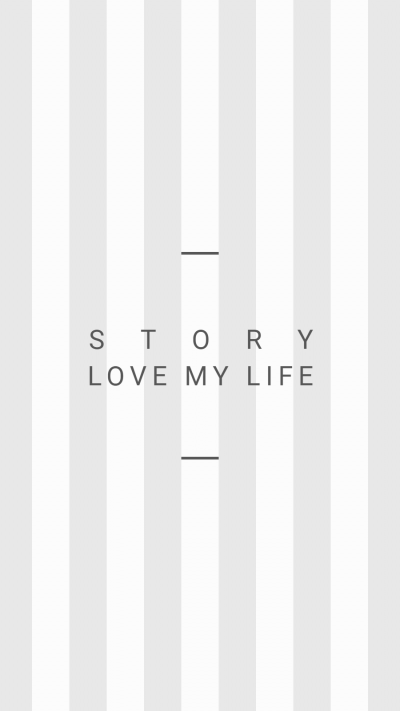 Simple White Gray Stripe Background Text Instagram Highlight