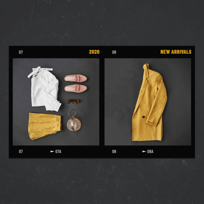 Woman’s Clothing Accessories Promotion Fashion Simple Style Poster Instagram Post预览效果