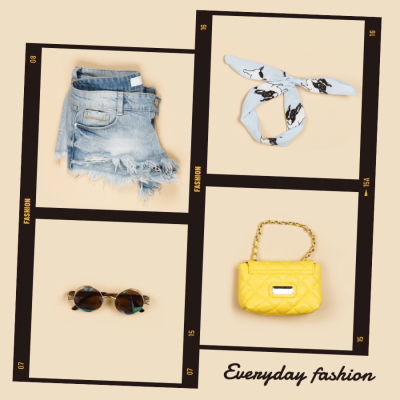 Clothing Accessories Promotion Fashion Simple Style Poster Instagram Post