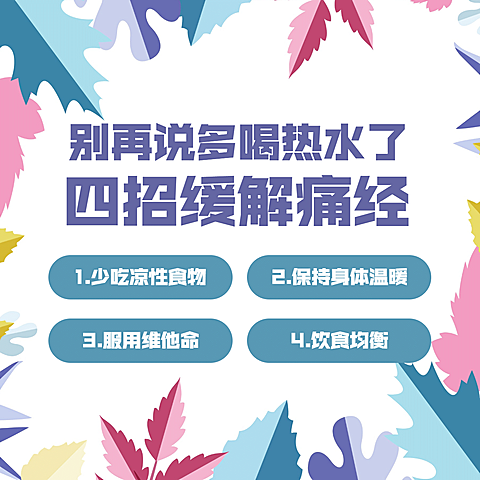 知识科普清新简约方图海报