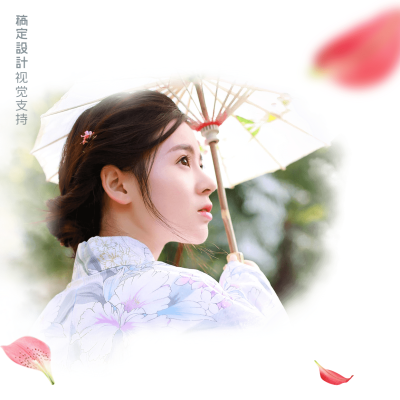 唯美花瓣微信封面
