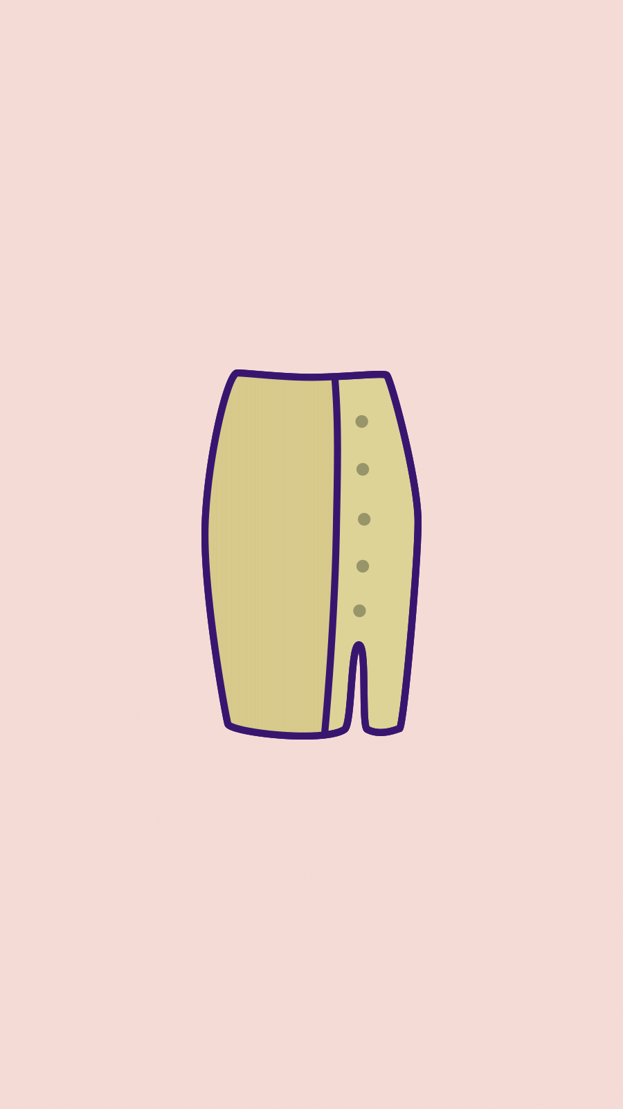 Simple Fashion Pink Background Skirt Illustration Instagram Highlight