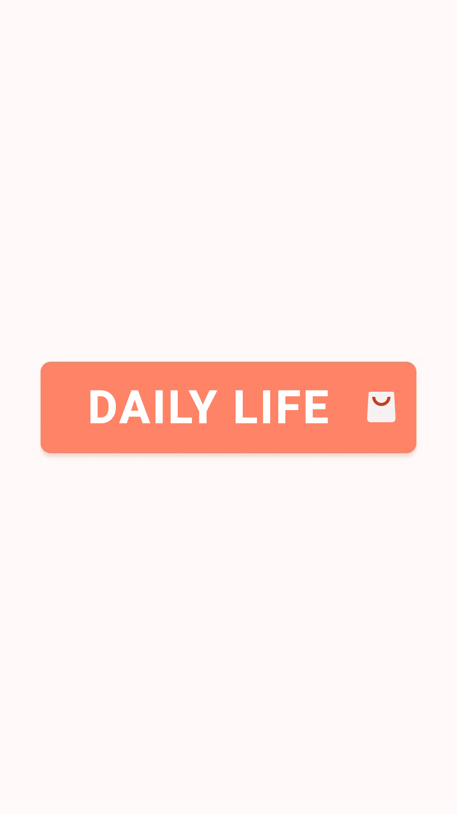 Light Pink Background Red Rectangle Frame Text Fashion Simple Style Instagram Highlight