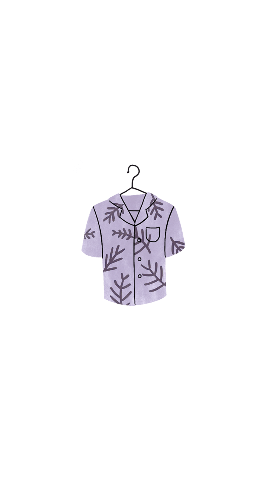 Literary Hand Painted Clothing T-Shirt Illustration Instagram Highlight