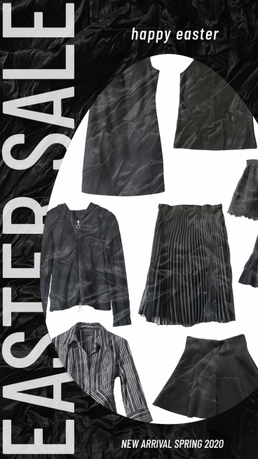Simple Women's Dress Easter Sale Instagram Story预览效果