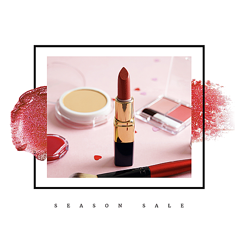 Simple Fashion Lipsticks Season Sale Promo Instagram Post